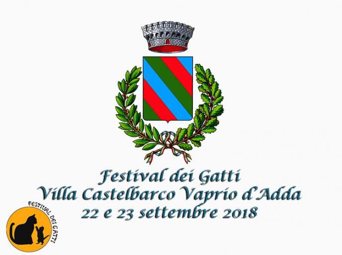22 e 23 settembre 2018 Festival dei Gatti a Villa Castelbarco di Vaprio d'Adda