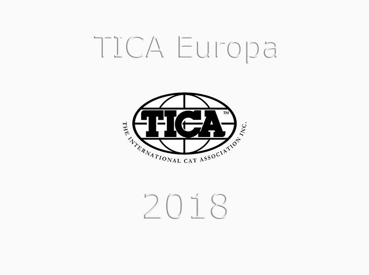 Calendario expo 2018 - TICA - Europa 