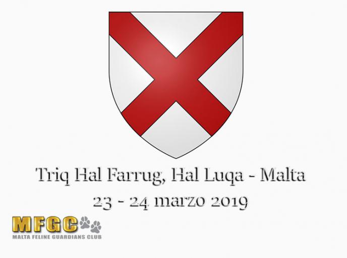 23 e 24 marzo 2019 International Cat Show MGFC WCF Malta