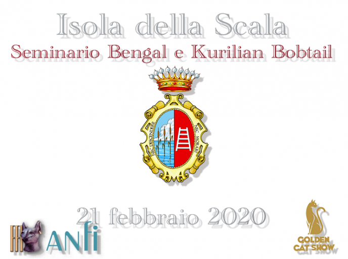 21  febbraio 2020  Breed Workshop sulle razze Bengala e Kurilian Isola della Scala