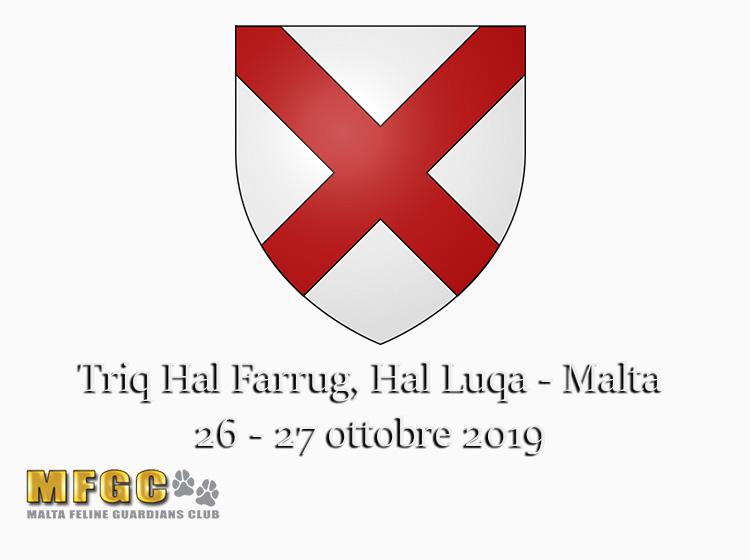 26 e 27 ottobre 2019 Intenational Cat Show MGFC WCF Malta