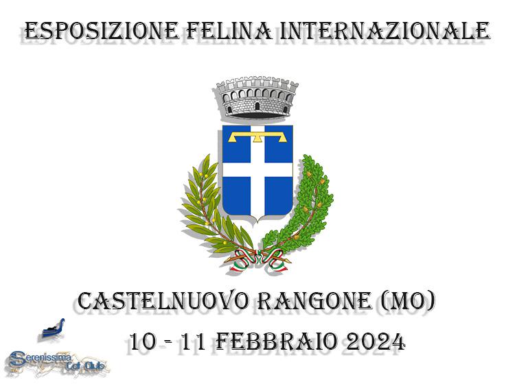 10 e 11 febbraio 2024 Esposizione Felina Internazionale SCC - WCF Castelnuovo Rangone