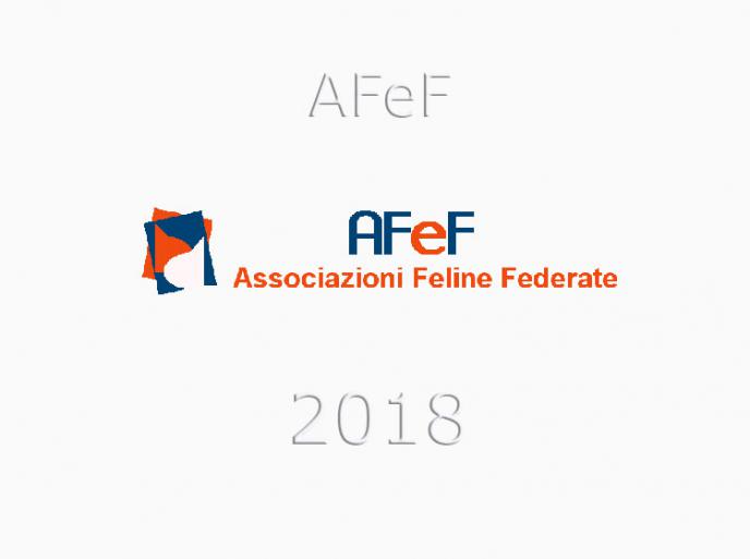 Calendario expo 2018 - AFeF -WCF - Italia