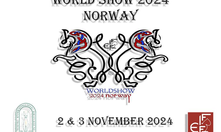 2 & 3 november 2024 World Winner Show FIFe Melsomvik Norway