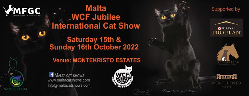 World Cat Show MFGC WCF Malta 2021