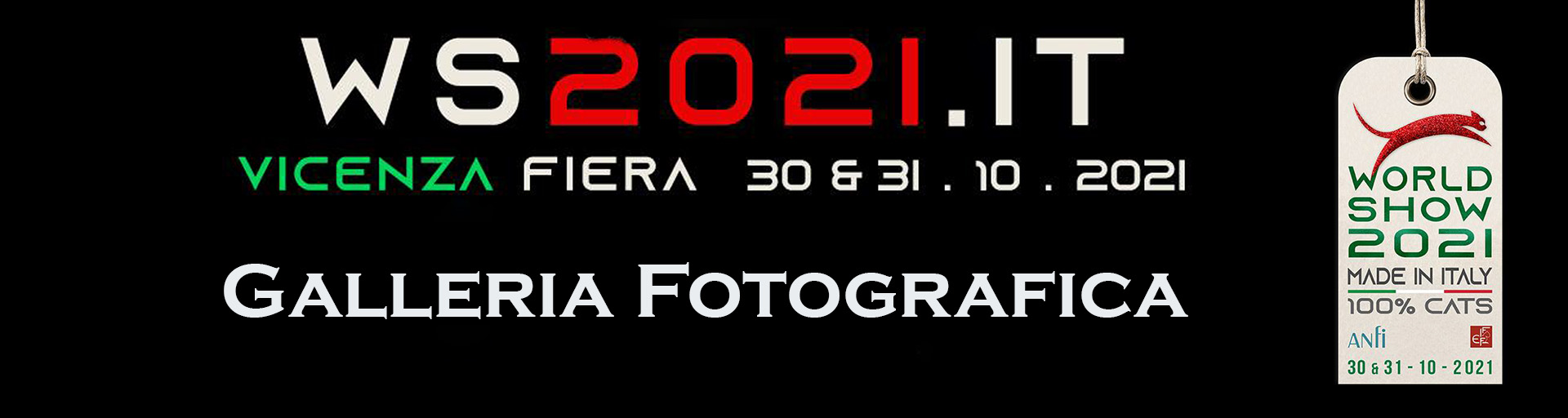 Word Show 2021 ANFI FIFe Vicenza 30-31 ottobre  2021